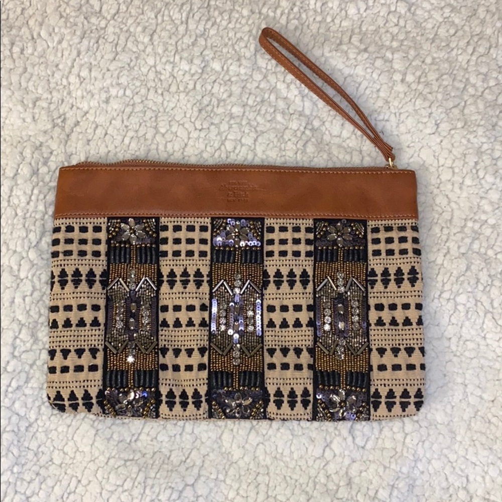 Abercrombie beaded clutch.  NWOT